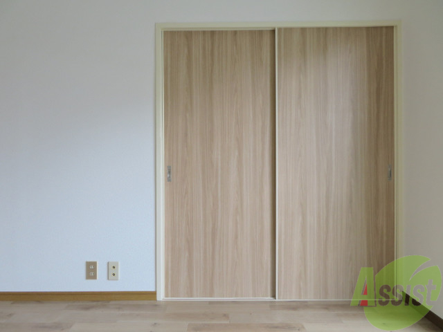 収納　クローゼット。荷物がたくさんあっても問題ないですね。