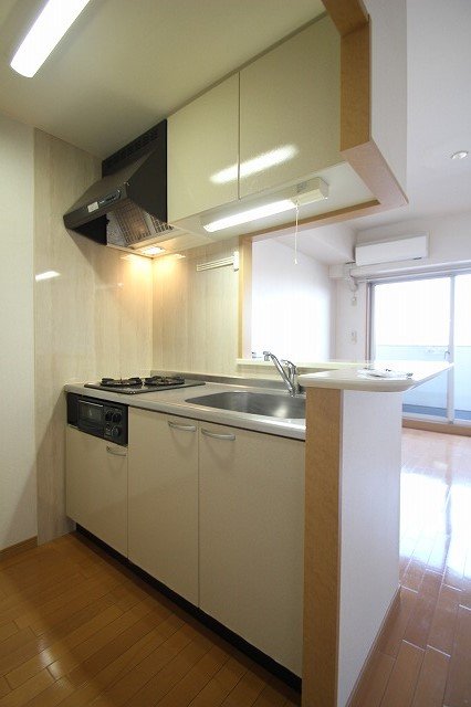 キッチン　同物件、別号室のものです。