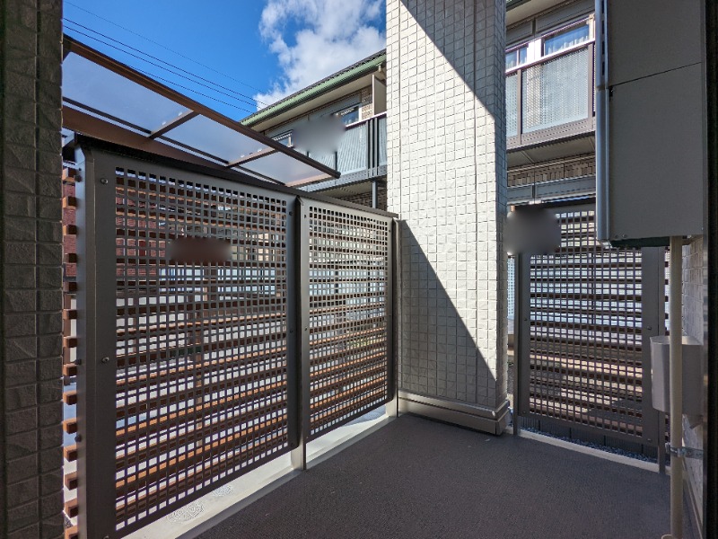 バルコニー　図面と現状に相違がある場合には現状を優先