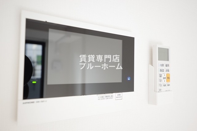 セキュリティ　モニター付きのインターホンです！