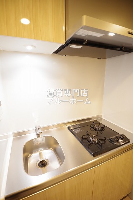 キッチン　2口コンロのシステムキッチンです！