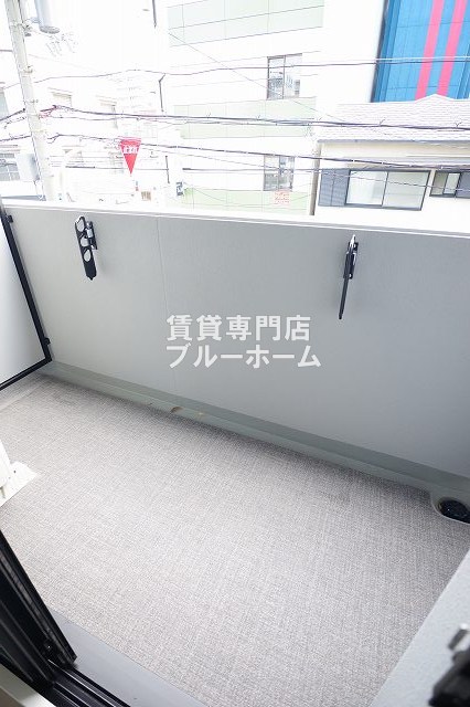 バルコニー　広いバルコニーです！