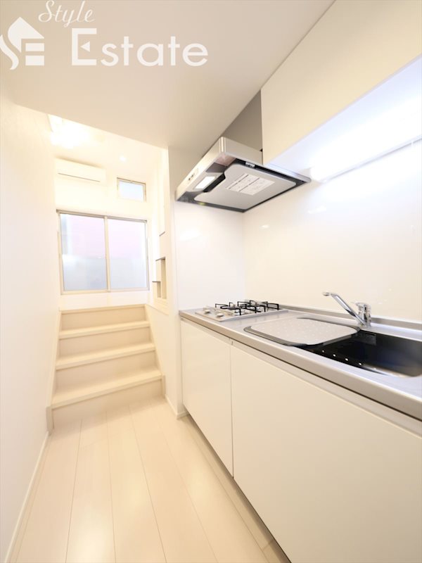 キッチン　システムキッチン★2口ガスコンロ付