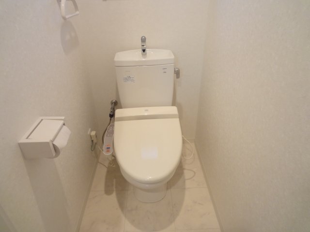 トイレ　写真は別号室のものです。