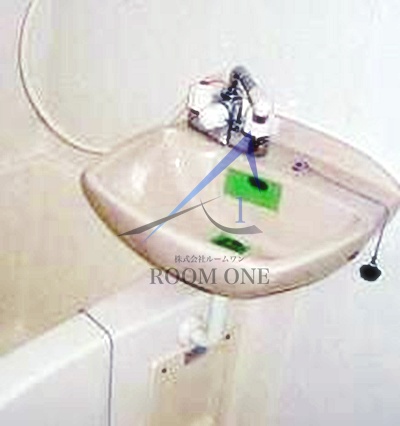 洗面設備　洗面台です。