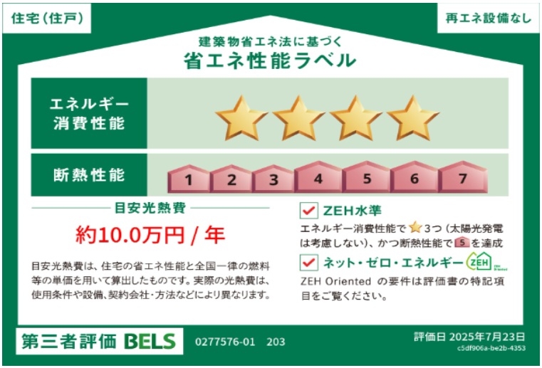 省エネ性能ラベル