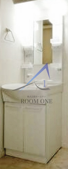 洗面設備　洗面台です。