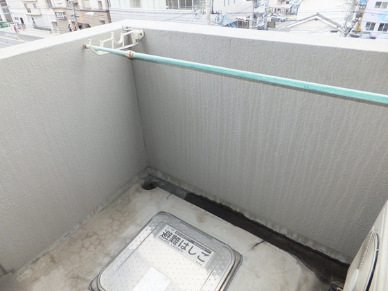 バルコニー　※別部屋の写真です