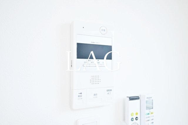 セキュリティ　モニター付きインターフォンです。