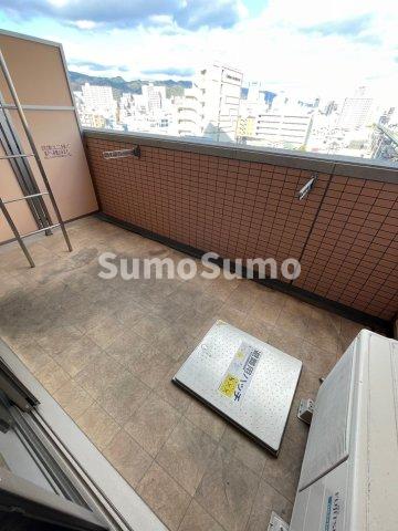 バルコニー　落ち着いた時間を過ごせるバルコニーです