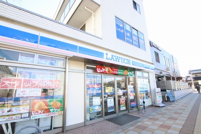 コンビニ　ローソン　新河岸駅西口店（コンビニ）まで350m