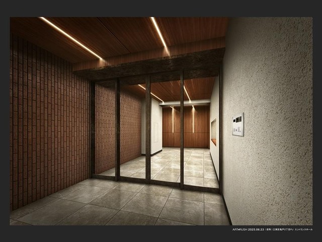 エントランス　毎日通るエントランスはこのようになっています