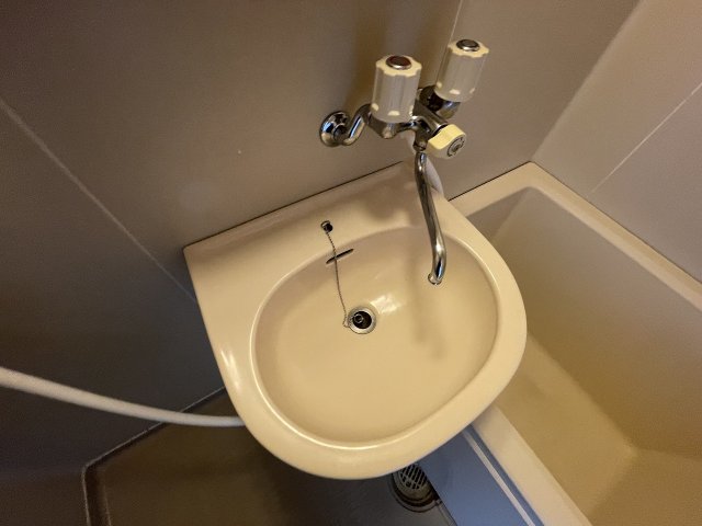 洗面設備　広い洗面スペース