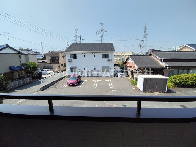 眺望　バルコニーからの展望です。