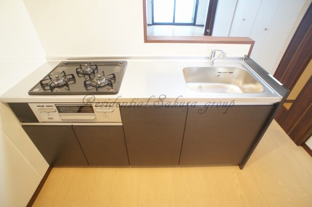 キッチン　お料理しやすいキッチンです♪