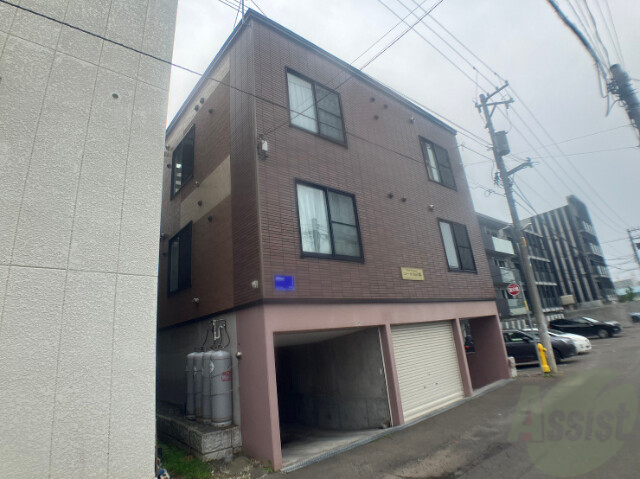 建物外観　札幌市東区北１９条東「コーポ向日葵」