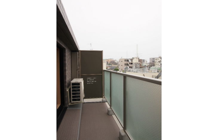 バルコニー　ルーブル大塚伍番館　豊島区北大塚
