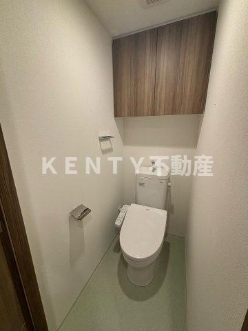 トイレ　ゆったりとした空間のトイレです