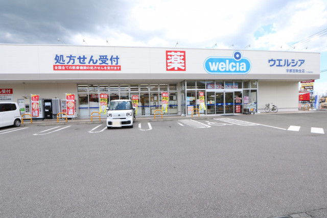 ドラックストア　ウエルシア　宇都宮駒生店（ドラッグストア）まで450m