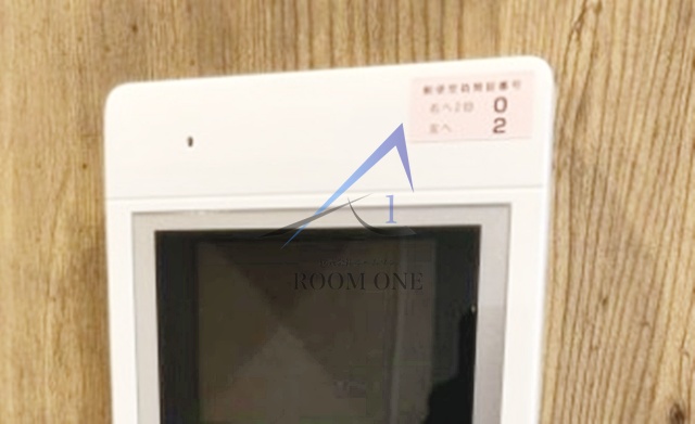 セキュリティ　モニター付きインターホンです。