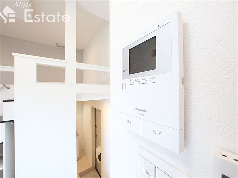 セキュリティ　モニター付きインターホン