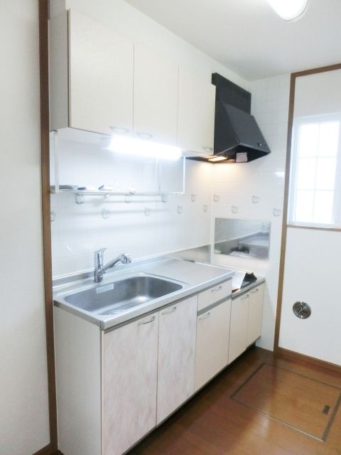 キッチン　収納十分のキッチン