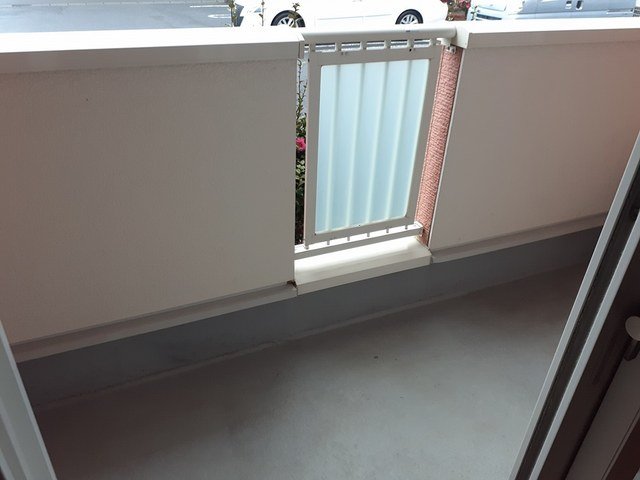 バルコニー　バルコニー付きです