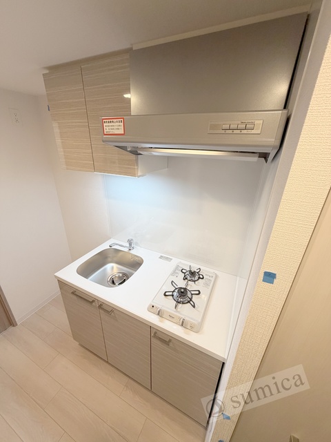 キッチン　２口システムキッチンでお料理楽しく♪♪