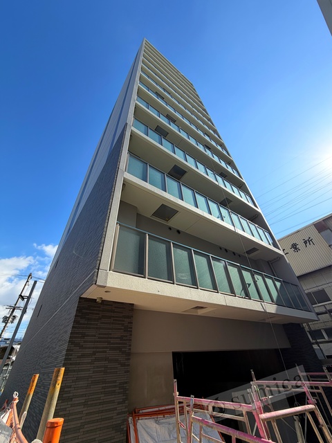 建物外観　ネット無料・ワンちゃんＯＫの新築です♪