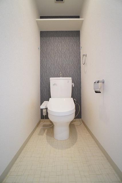 トイレ　ゆったりとした空間のトイレです