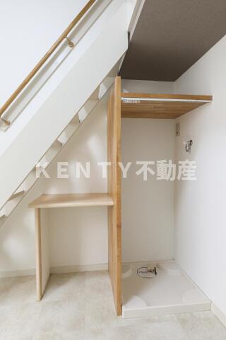 収納　ちょっとした収納スペースも充実しています