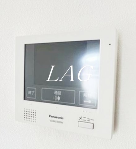 セキュリティ　モニター付きインターフォンです。