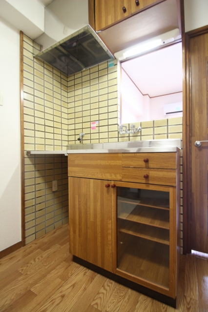 キッチン　別号室の写真です。