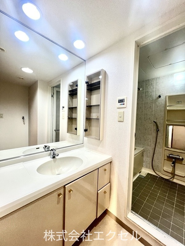 洗面設備　独立洗面台です。