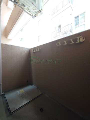 バルコニー　同じ間取り（別部屋）