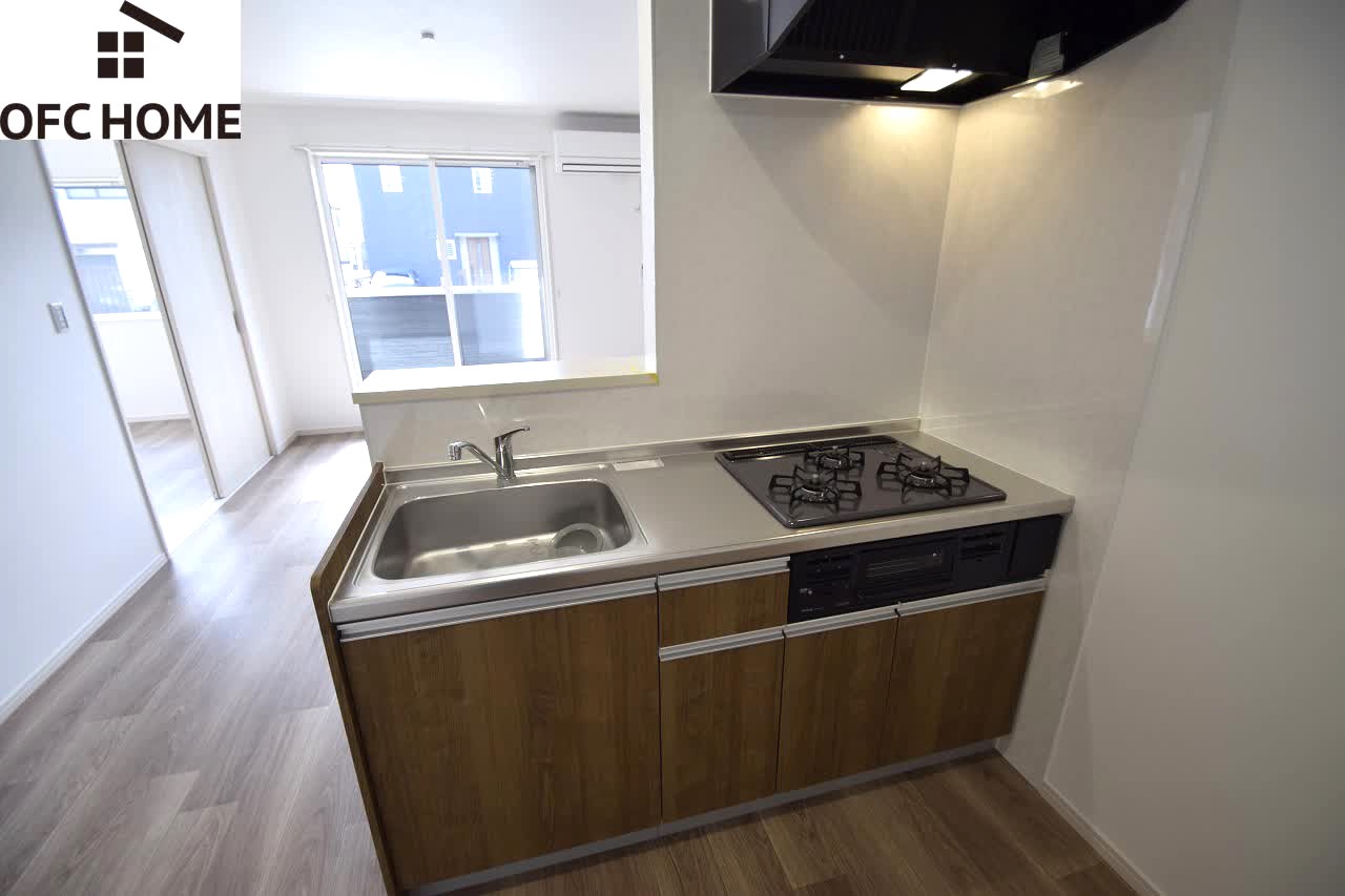 キッチン　写真は同シリーズの物で代用してます。