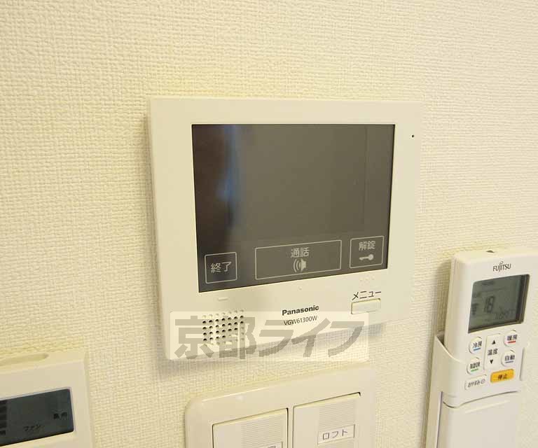 セキュリティ　防犯面も安心です