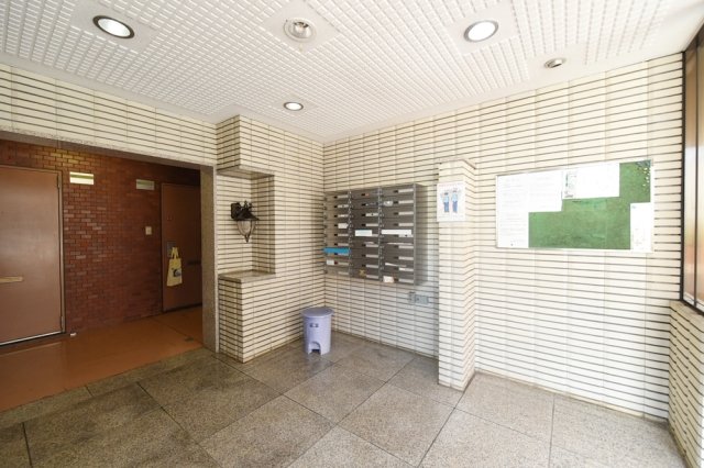 エントランス　毎日通るエントランスはこのようになっています