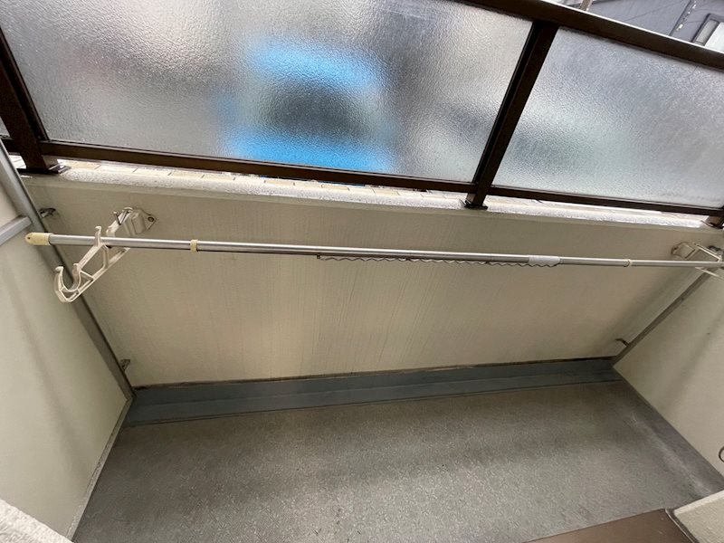 バルコニー　他部屋参考写真です。