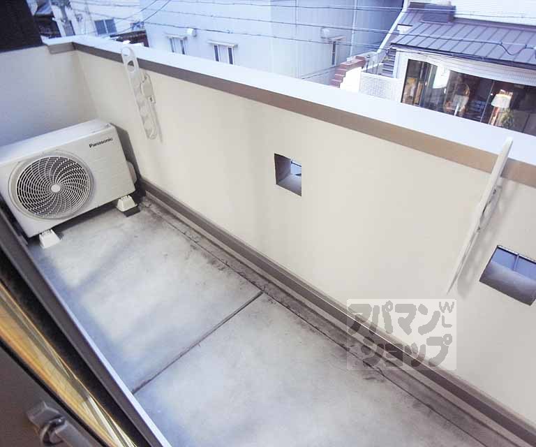 バルコニー　東向きのベランダです。