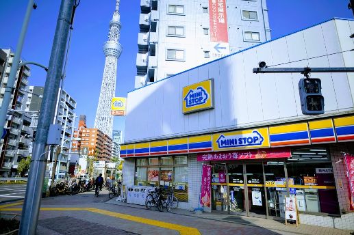 コンビニ　ミニストップ吾妻橋３丁目店（コンビニ）まで263m
