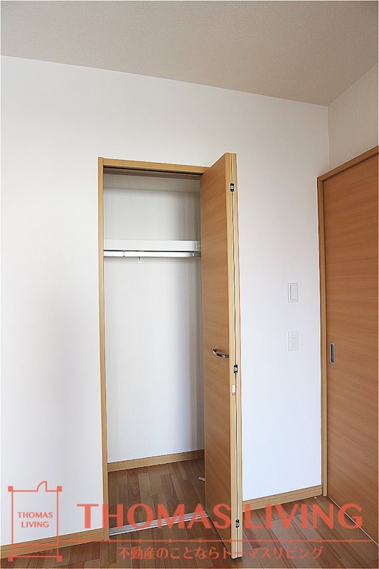 収納　クローゼットのお写真です。