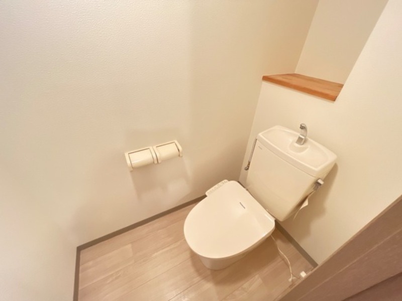 トイレ　図面と現状に相違がある場合には現状を優先