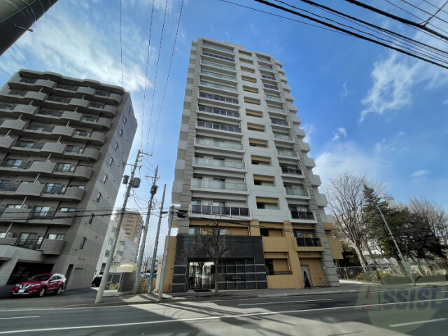 建物外観　札幌市中央区北六条西「グランファーレ桑園パークサイド」