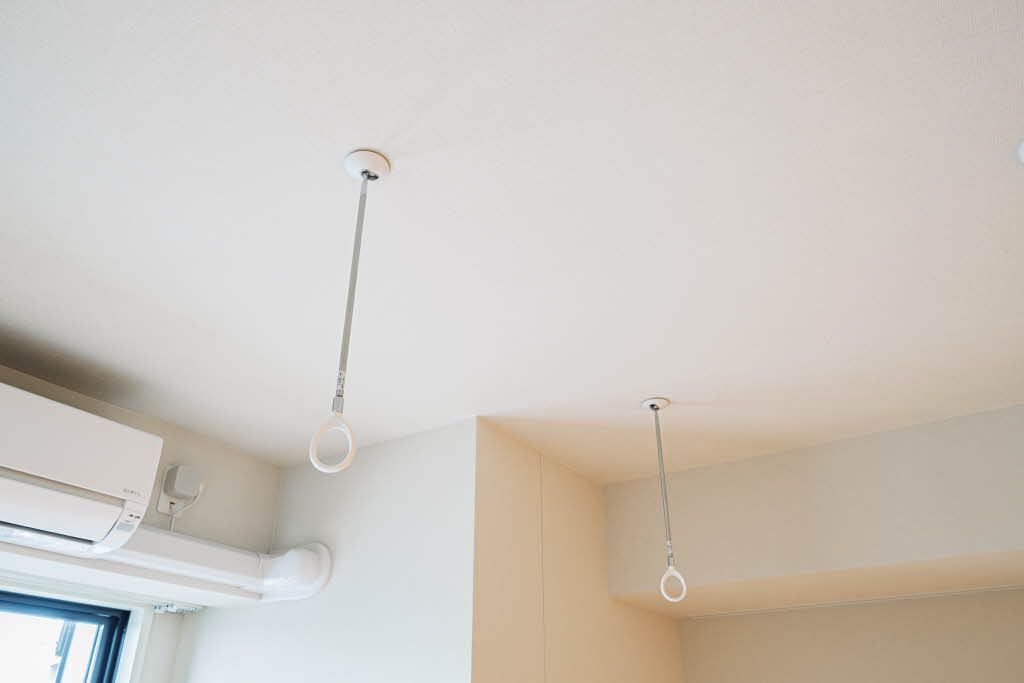 その他設備　室内物干し