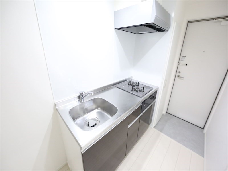 キッチン　システムキッチン（ガス2口コンロ付）