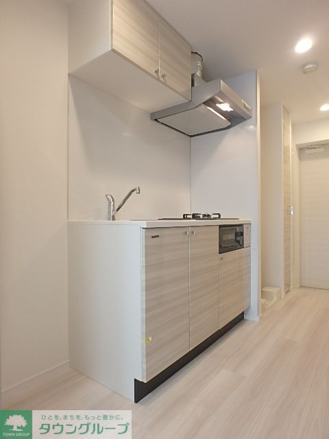 キッチン　２口コンログリル付システムキッチン