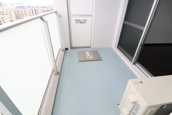バルコニー　※別部屋の写真です