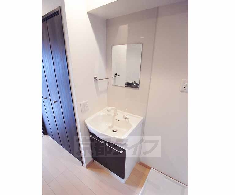 洗面設備　あると便利な洗面所です