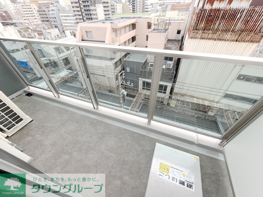バルコニー　7階の眺望写真